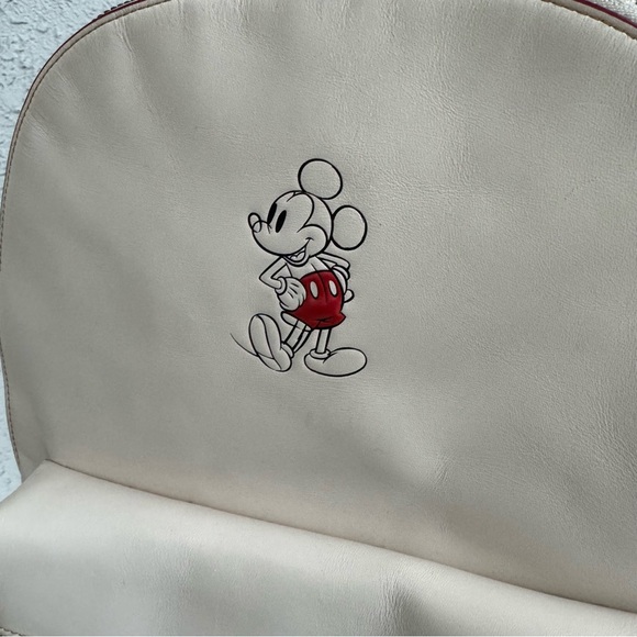 RARE DISNEY X COACH Charlie backpack large chalk white with Mickey Mouse - Picture 12 of 15
